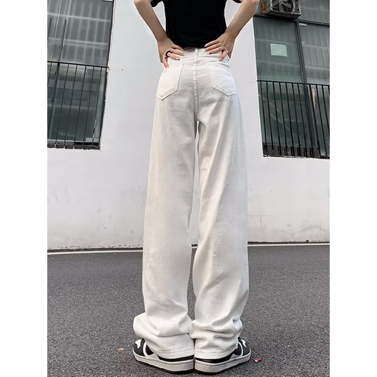 quần bò nam thời trang quần jean nữ unisex phong cách Hàn Quốc quần jean ống rộng chất đũi cao cấp jean nam