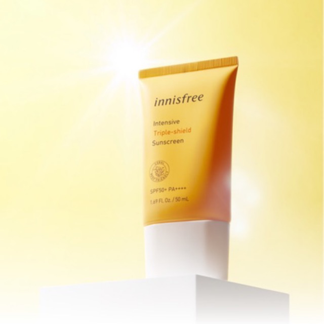 [ Tặng kèm mặt nạ] Kem chống nắng INNISF PERFECT UV PROTECTION CREAM - TRIPLE SHIELD