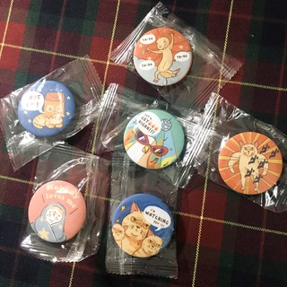 Huy hiệu tròn Meme Mèo