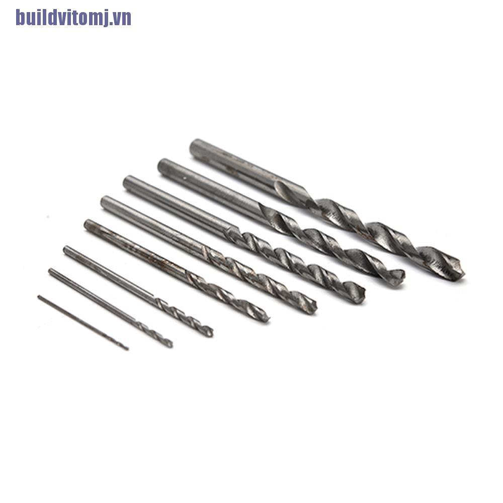 BITS Bộ 10 Mũi Khoan Micro Hss 0.3-3mm