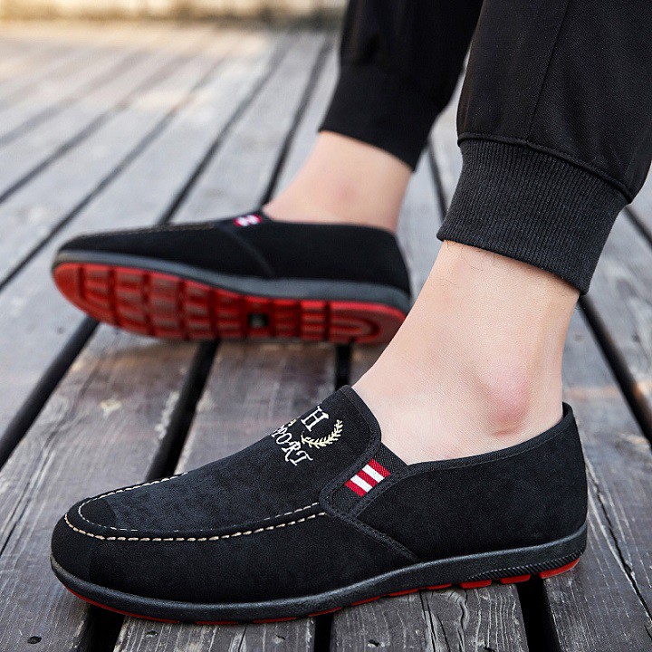 Giày Lười Nam Vải Thoáng Khí Giá Rẻ | BigBuy360 - bigbuy360.vn