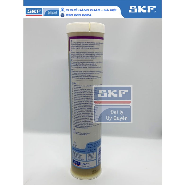 Mỡ SKF LGMT 3/0.4 chính hãng đa năng (400gr)