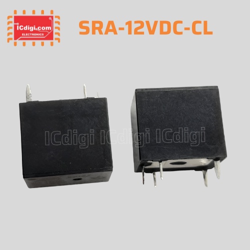 Relay (rơle) songle SRA 12VDC 5VDC 12VDC CL 5 chân SRA-12VDC SRA-5VDC SRA-24VDC 5v 12v 24v 20A