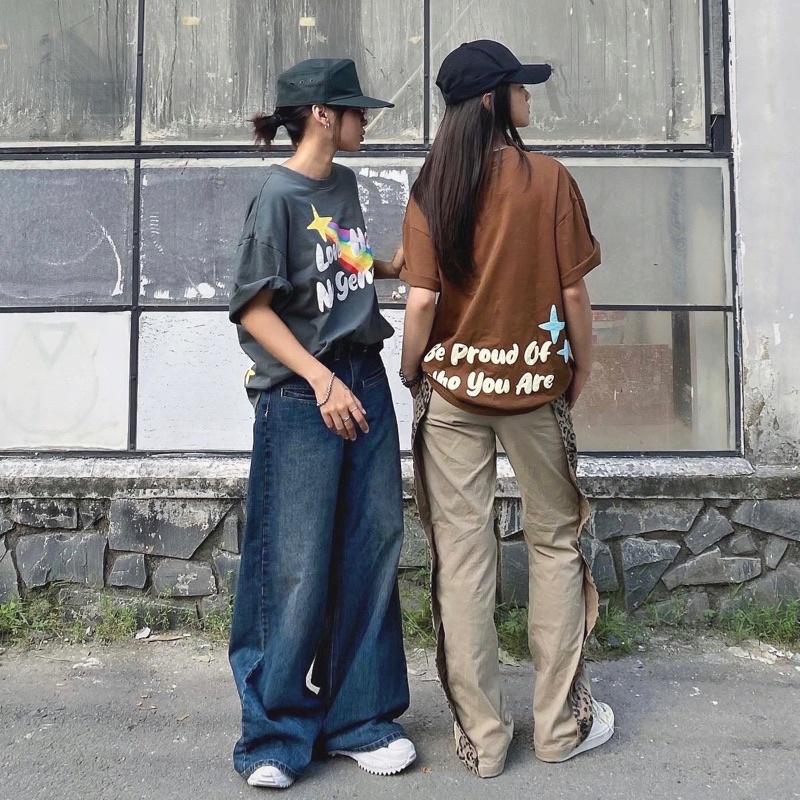 ÁO PRIDE TEE &amp; HOODIE ( Nâu &amp; Xám)