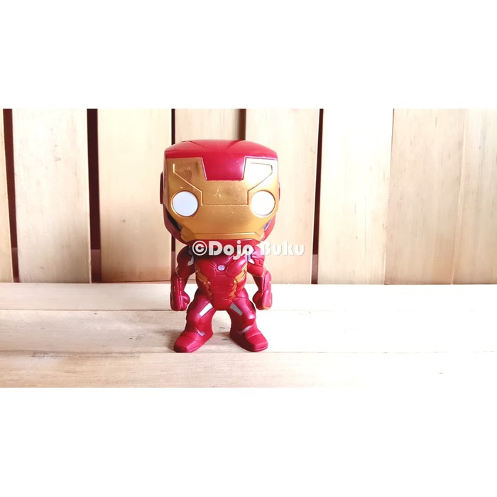 Chibi Mô Hình Nhân Vật Iron Man Bằng Pvc Chất Lượng Cao