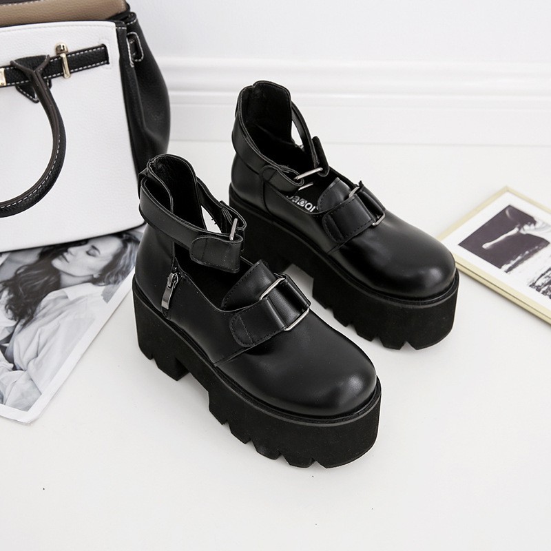 Giày đế cao phong cách lolita cá tính mã K51