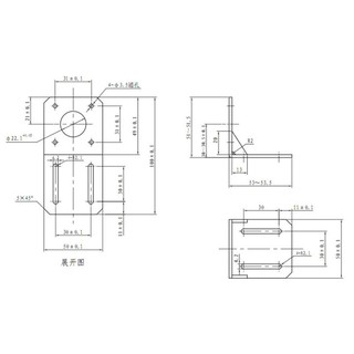 Gá đỡ động cơ bước 42, 57