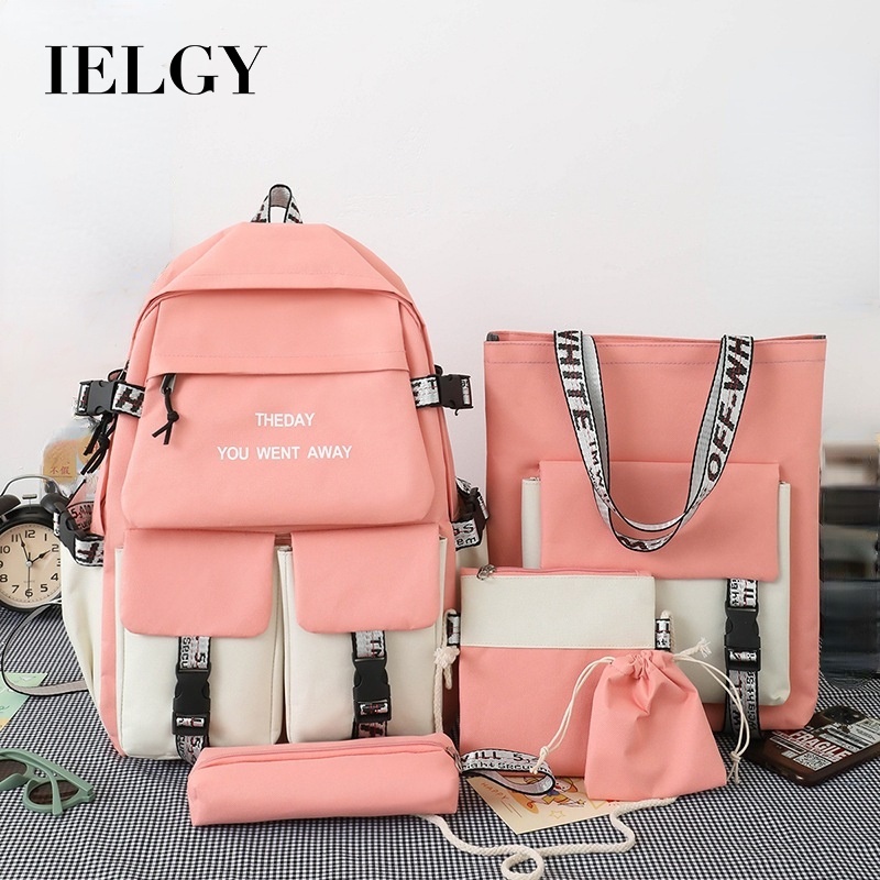 Balo học sinh IELGY cỡ lớn thời trang Hàn Quốc