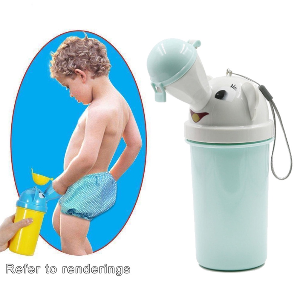 Bình Đi Tiểu Cho Bé Trai Bé Gái Mini Tiện Dụng Cốc Đi Tiểu Du Lịch Thông Minh