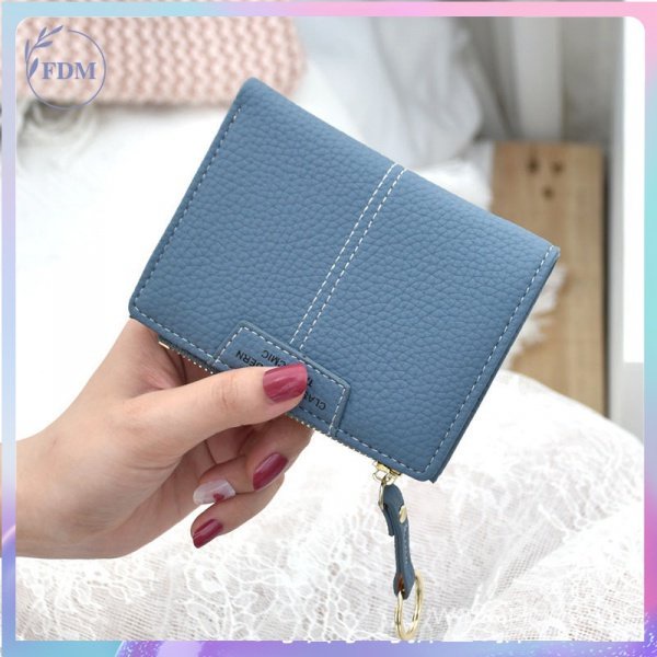 Ví ngắn đa năng thiết kế đơn giản hợp thời trang