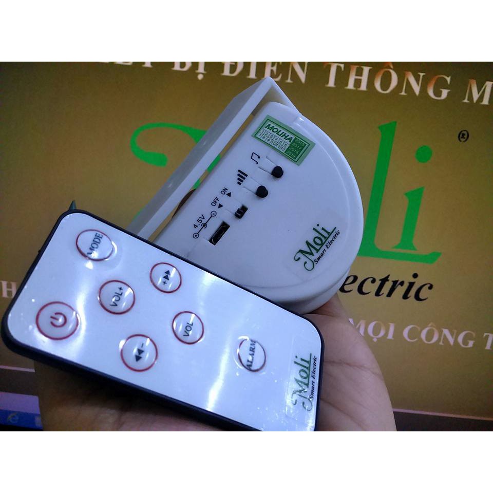 CHUÔNG BÁO KHÁCH BÁO TRỘM HỒNG NGOẠI CÓ REMOTE S1R