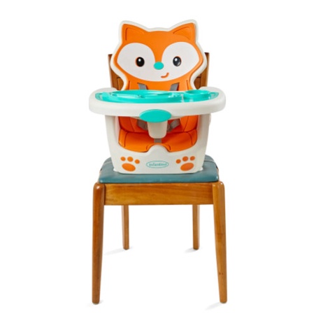 Ghế ăn dặm Infantino Grow-With-Me 4-in-1 Convertible High Chair-Sleeve - Ghế ăn cao đa năng 4 trong 1 - Cáo