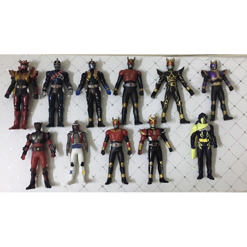 Mô hình 5 K.Rider và Sentai 11cm-&gt;13 cm