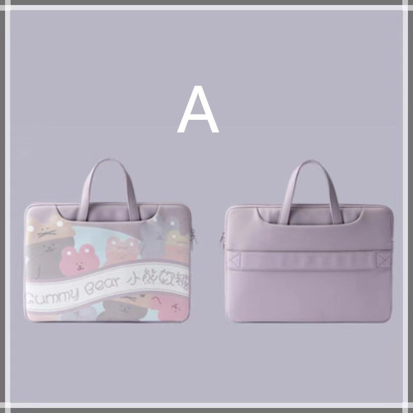 Túi đựng máy tính xách tay 15.6 11 12 Inch tích hợp dây đeo phong cách Hàn Quốc | BigBuy360 - bigbuy360.vn