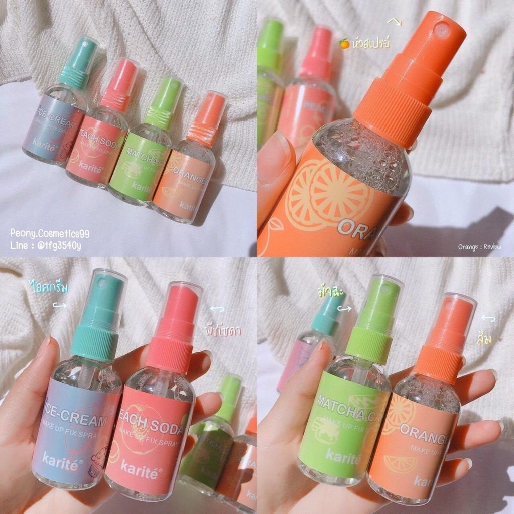 Xịt khoáng khoá nền Make up Karite xịt khóa trang điểm Thái Lan | BigBuy360 - bigbuy360.vn