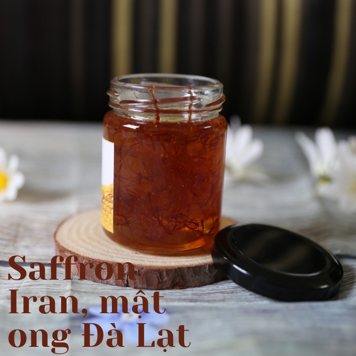 mật ong saffron siêu đậm đặc- saffron ngâm mật ong nguyên chất siêu đậm đặc- saffron nhụy hoa nghệ tây