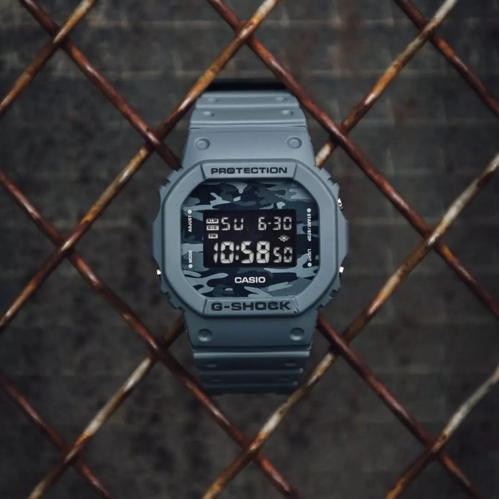 Đồng hồ Nam dây nhựa Casio G-Shock DW-5600CA-2DR chính hãng bảo hành 5 năm Pin trọn đời