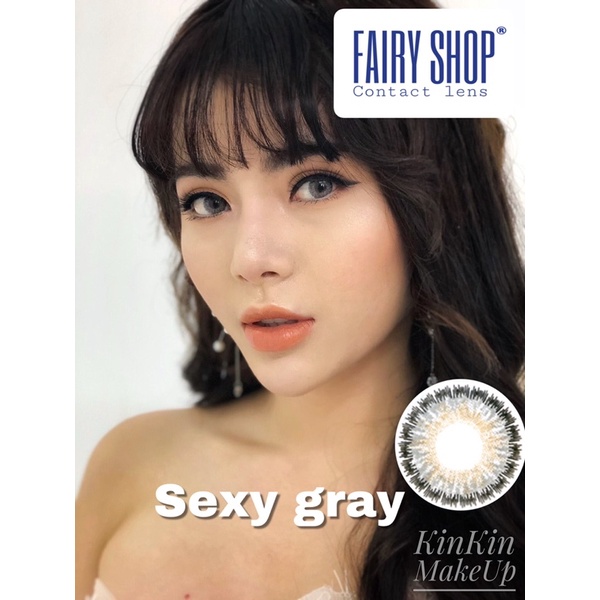 Lens 1 Ngày Sexy Gray - Kính Áp Tròng Cao Cấp 1 Ngày FAIRY SHOP CONTACT LENS