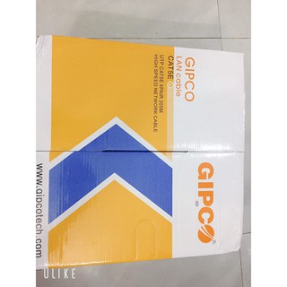 Cable Mạng GIPCO UTP CAT5E CAT6E
