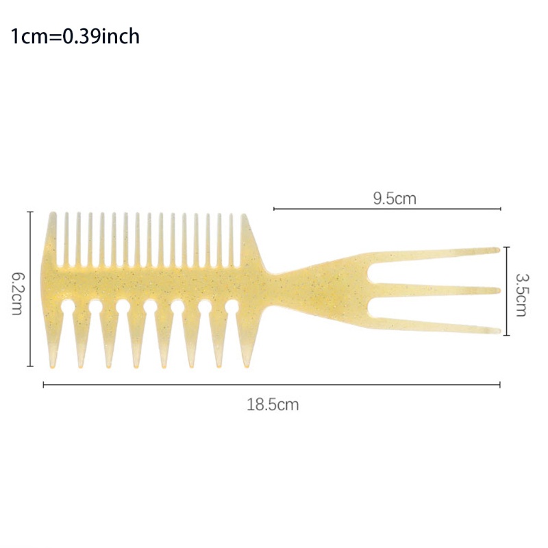 Lược Chải Tóc Hai Mặt Tạo Kiểu Tóc Cho Nam YOUYO