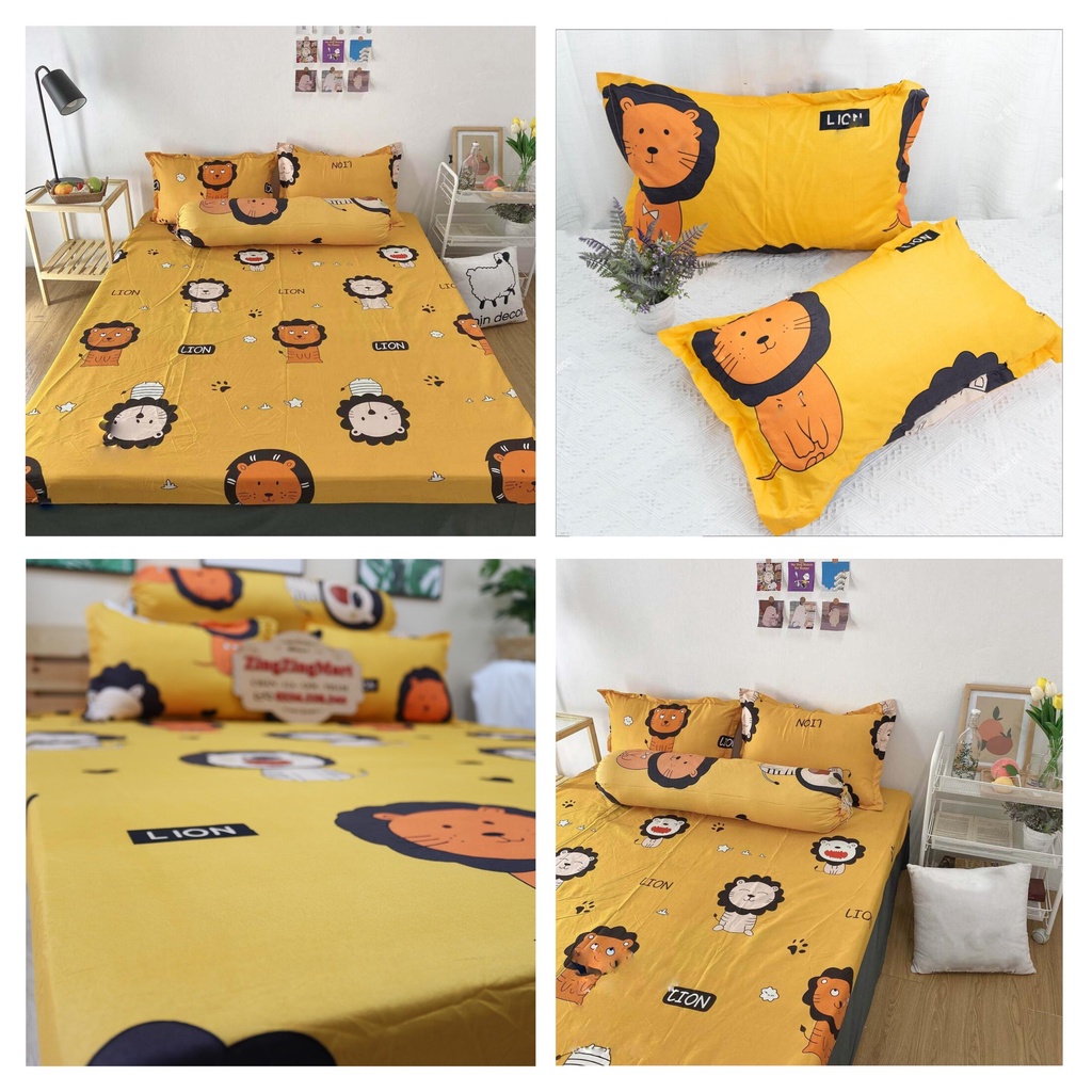 Bộ Ga Gối Poly Cotton Mẫu Đẹp Mẫu Quả Bơ