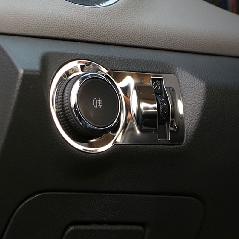 Ốp Viền Công Tắc Đèn Pha Xe Hơi Chevrolet Cruze Sedan Hatchback 2009-2014