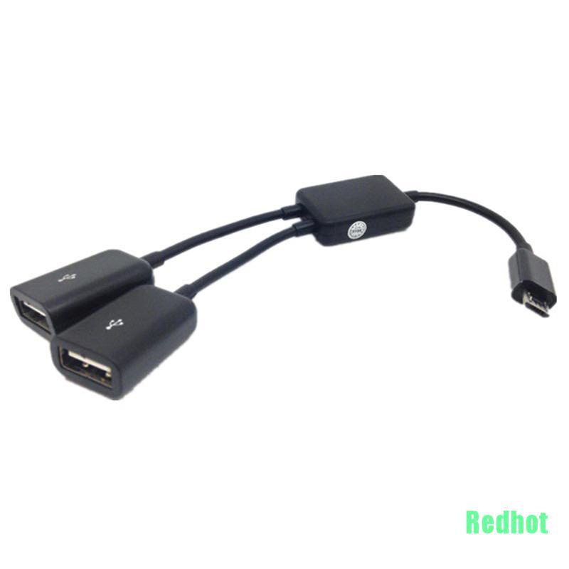 Cáp chuyển đổi Hub Micro Usb Otg cho máy tính bảng/ điện thoại thông minh