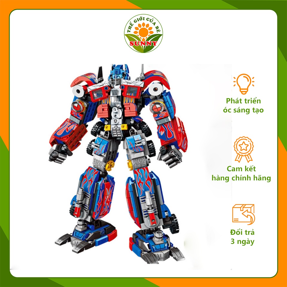 Xếp hình siêu anh hùng  - Đồ chơi lắp ráp rèn luyện trí thông minh - SunnyStore