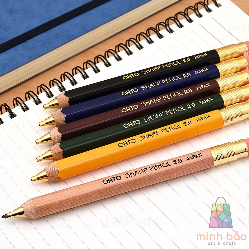 BÚT CHÌ BẤM CAO CẤP OHTO SHARP PENCIL 2.0MM APS-680E (THƯƠNG HIỆU BÚT CAO CẤP NHẬT BẢN)