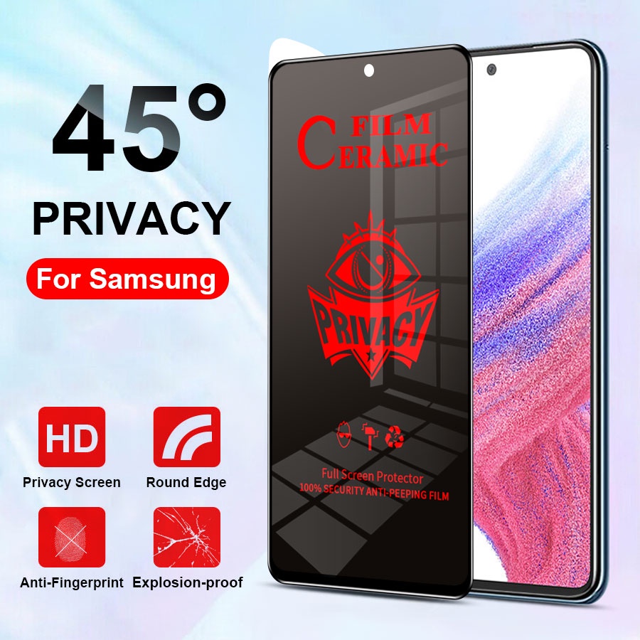 kính cường lực chống nhìn trộm cho Xiaomi Mi 10T 11T 11 Lite 5G NE Poco M3 M4 F3 X3 X4 Pro 5G Redmi Note 11 11S 10 10S 9 9S 8 7 Pro