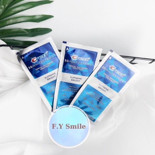 Miếng dán trắng răng Crest 3D White Supreme Bright - Làm trắng răng nhanh chóng dành cho răng chắc khỏe