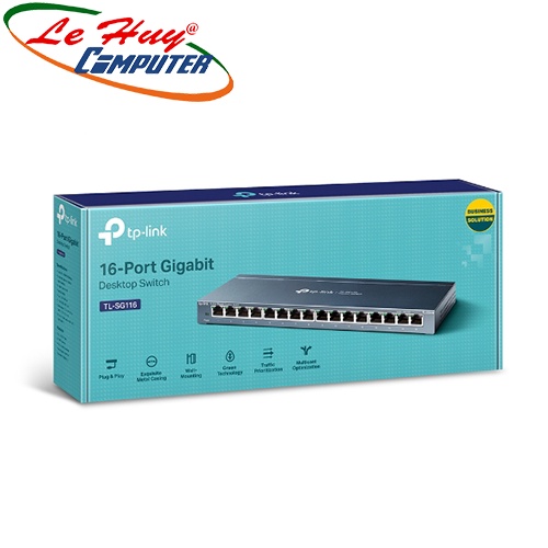 Bộ chia mạng TP-Link 16 cổng Gigabit TL-SG116 Hàng chính hãng