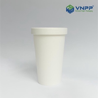 Cốc/ly giấy trơn 16oz - 480ml