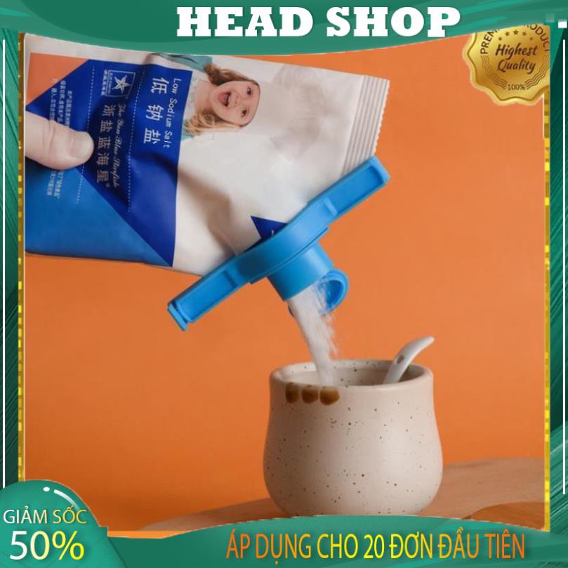 Kẹp Miệng Túi Có nắp Kẹp niêm phong túi thức ăn đa năng L5 HEAD SHOP