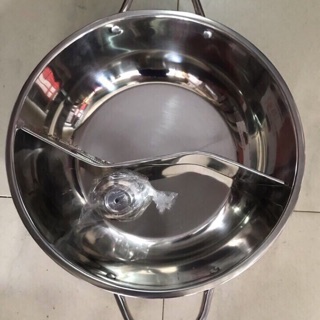 Nồi lẩu 2 ngăn inox