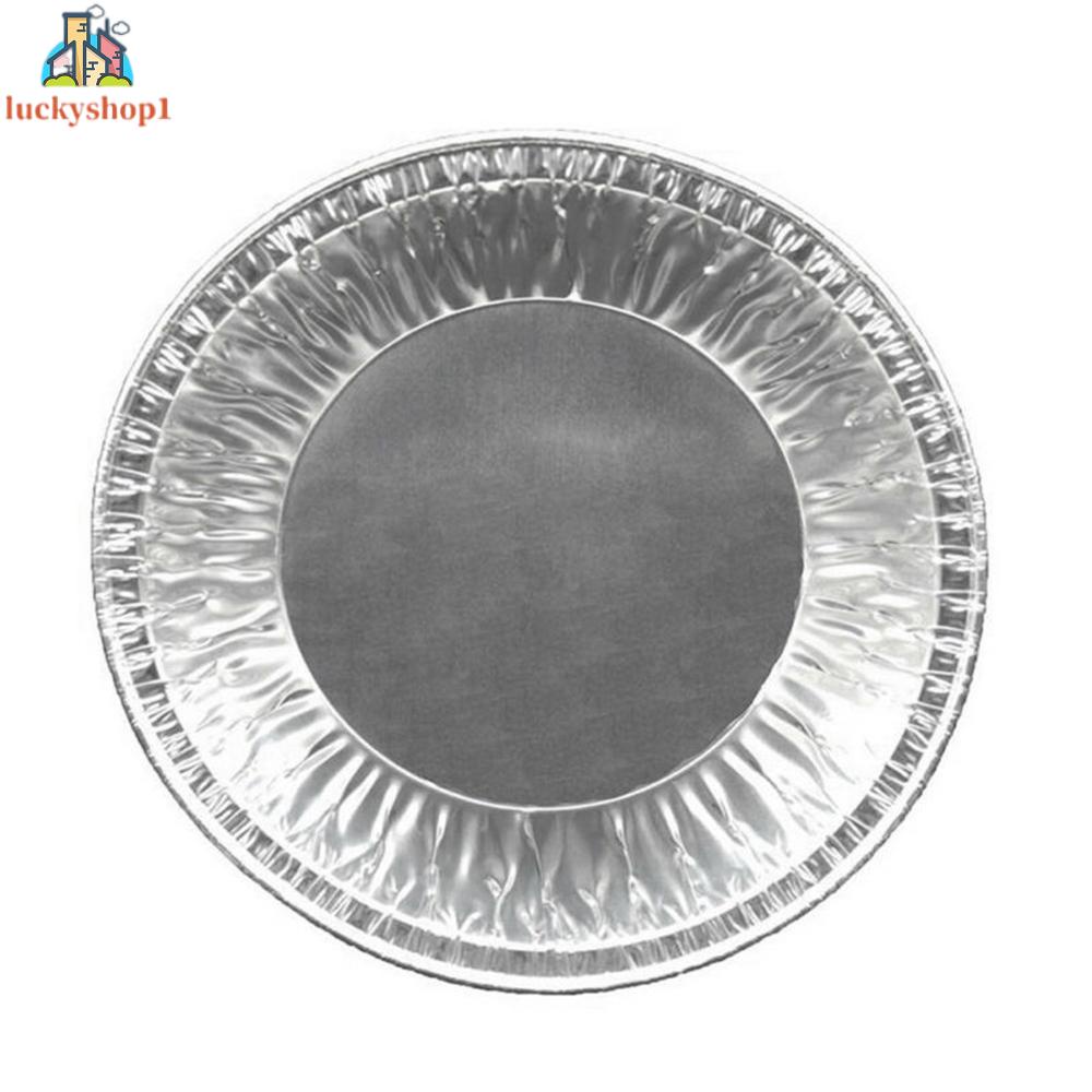 Set 100 Khay Nhôm Nướng Bánh Tart Trứng Dùng Một Lần Tiện Dụng