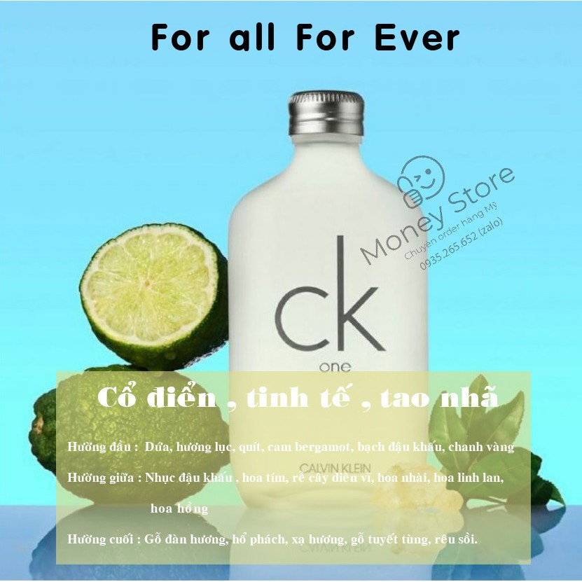 Nước hoa CK ONE - CK One SHOCK 200ml EDT, Unisex (nam & nữ), người nhà US gửi về 100% Auth.