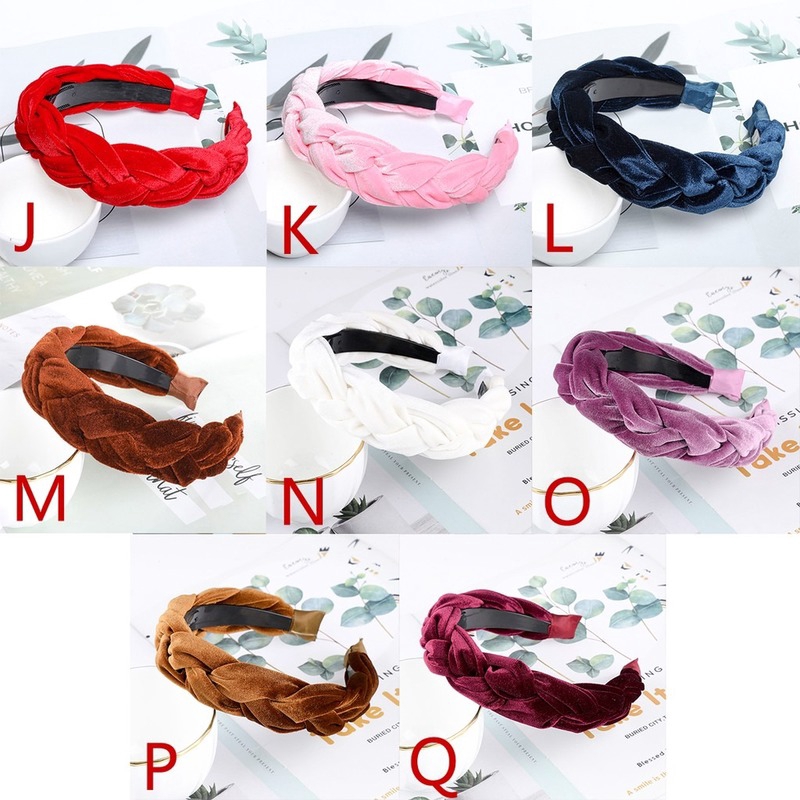 Băng đô cài tóc bằng vải nhung Haimeikang phong cách Hàn Quốc thời trang cho nữ