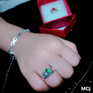Nhẫn bạc cho bé trai ms 130