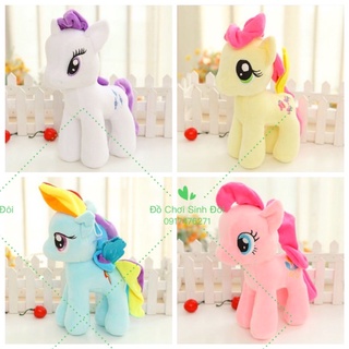 Thú bông nhựa pony - 28cm