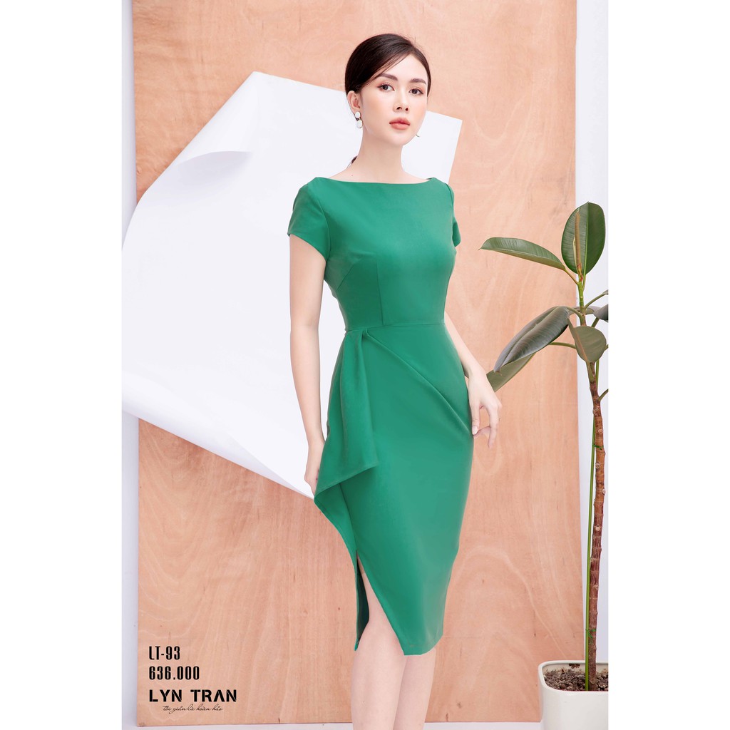 VÁY ÔM XẾP BÈO SƯỜN SANG TRỌNG | BigBuy360 - bigbuy360.vn