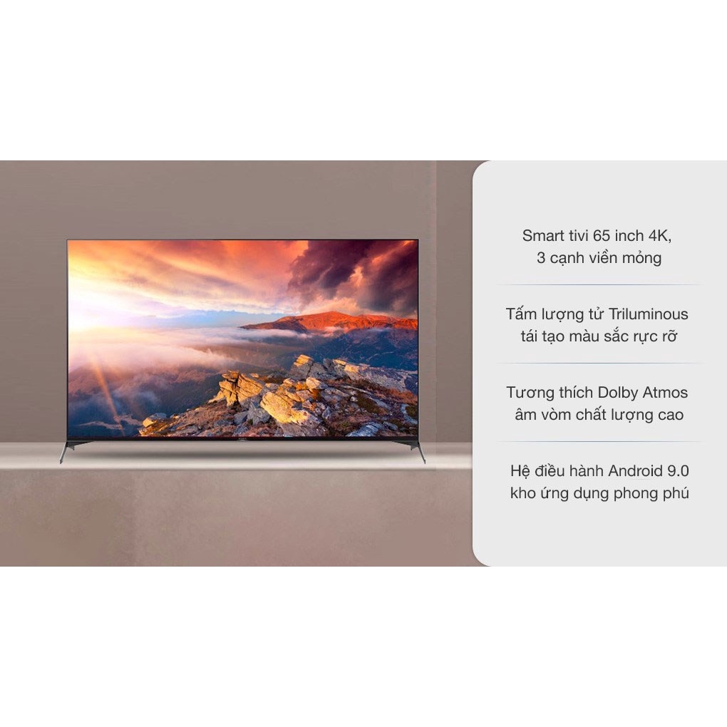 Android Tivi Sony 4K 49 inch KD-49X9500H