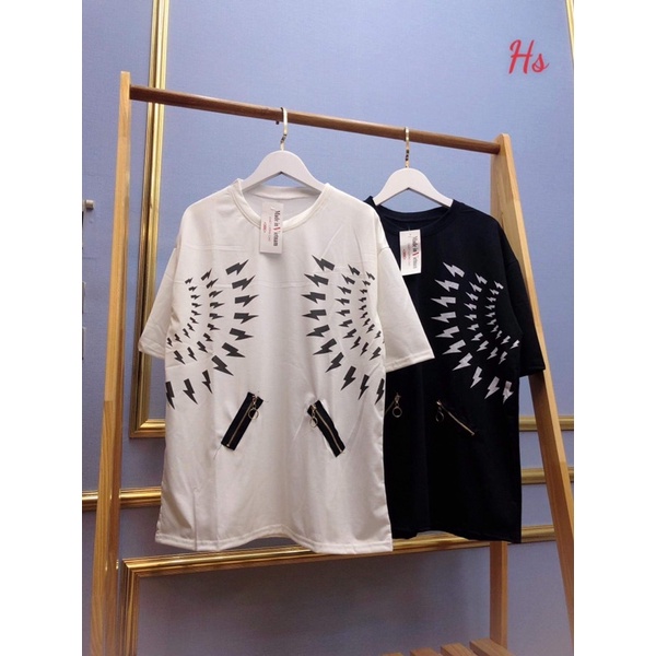 Áo hai khoá tia sét HSU1