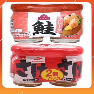 Set 2 Hủ Ruốc Cá Hồi Ăn Liền Aeon Topvalu Nhật (60g x 2 hủ)