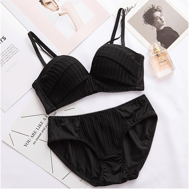 Set Bộ Đồ Lót Nữ Không Gọng Tulip Dễ Thương SB-018 | BigBuy360 - bigbuy360.vn