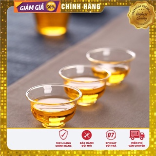 Chén Thủy Tinh Uống Trà dung tích 35 ml