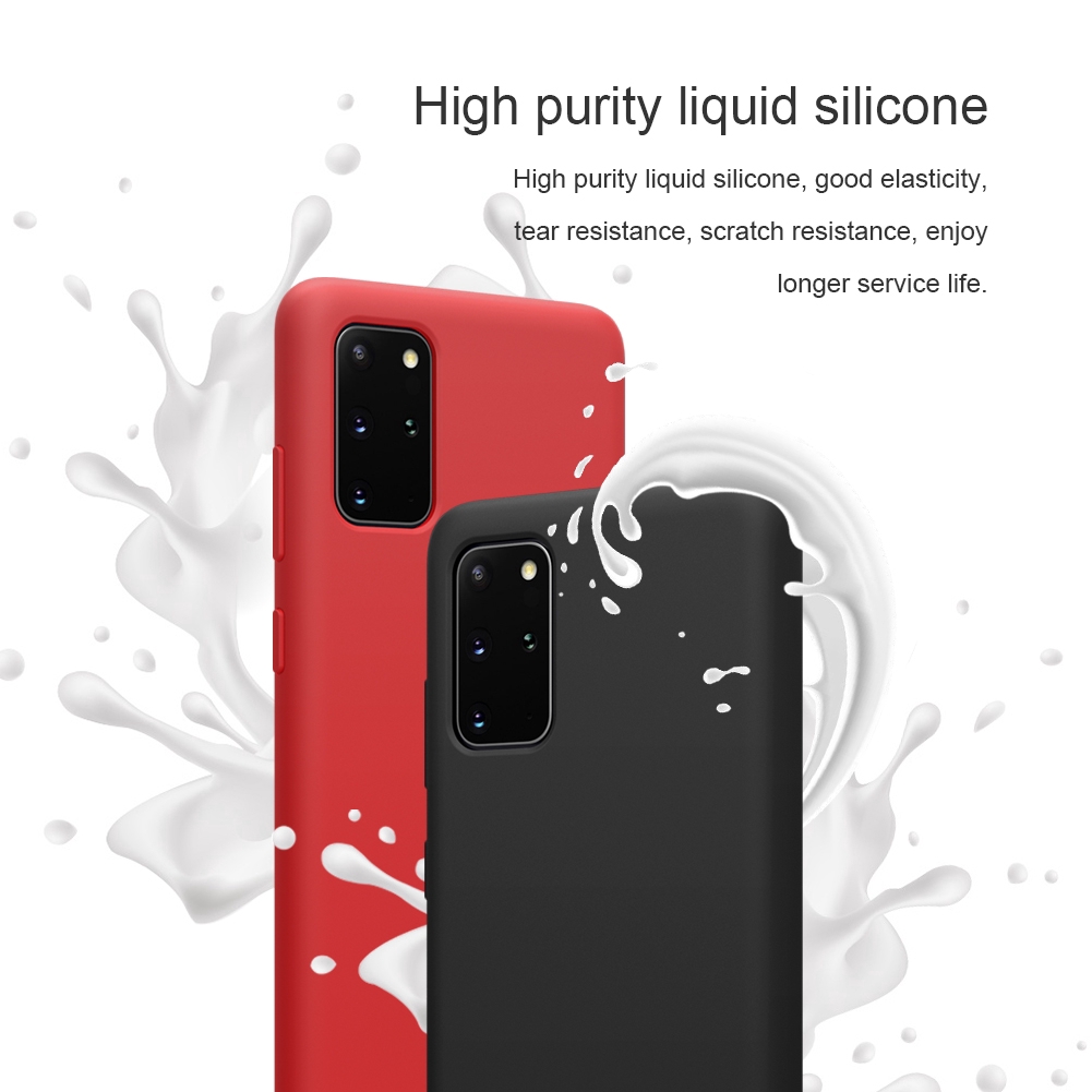 Ốp điện thoại NILLKIN SENSE chất liệu silicone gel mềm mại cho Samsung Galaxy S20 Plus / S20+ 5G