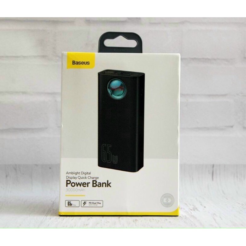 Pin Sạc Dự Phòng Baseus BS-30KP365 Dung Lượng 30000mah - 65W Sạc Nhanh QC3.0 Cho Iphone Ipad Laptop