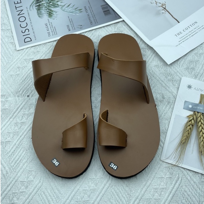 dép xỏ ngón nam nữ đế bằng ( sandal đồng nai )