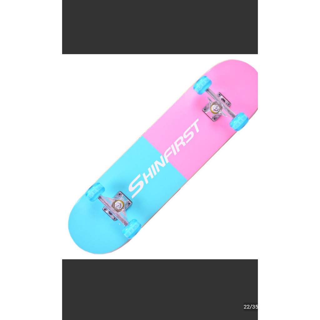 [FREE SHIP] Ván trượt skateboard thể thao chất liệu gỗ phong ép cao cấp 7 lớp mặt nhám